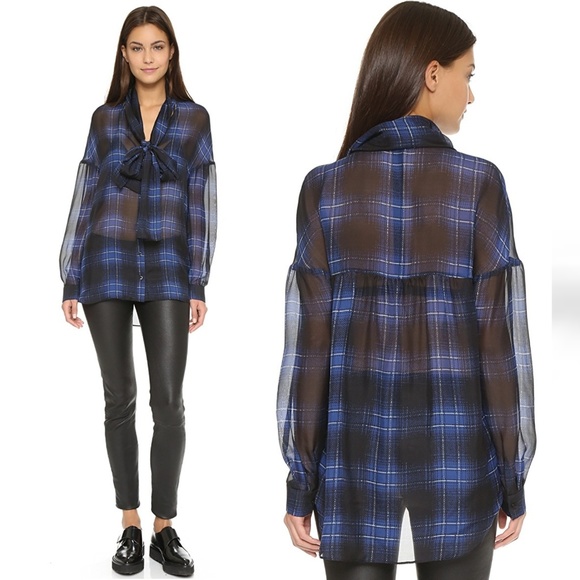 Thakoon Addition Scarf Tie Blouse - Picture 8 of 8